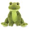 Bearington Ribbity Plush Frog Stuffed Animal - 8.5" Realistic Soft Green Tree Body Frog Plushie with Beanbag Weight and Upright Pose - Lifelike Toad Stuffed Animal Toy Gift for Kids and Nature Lovers